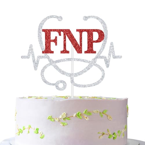 Congrats Grad Cake Topper for Nursing School | Future Nurse Decoration