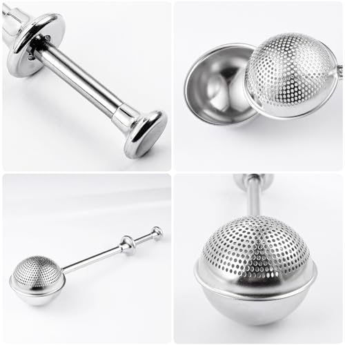 XVBITOR Stainless Steel Flour Sifter and Baking Duster Wand