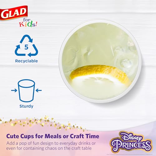 Disney Princess Disposable Plastic Cups - 16 Oz, 36 Count