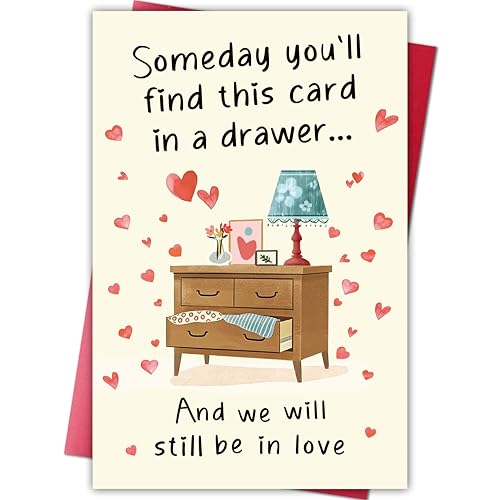 Heartfelt Father's Day Card for Husband or Boyfriend - 8.1x5.3in