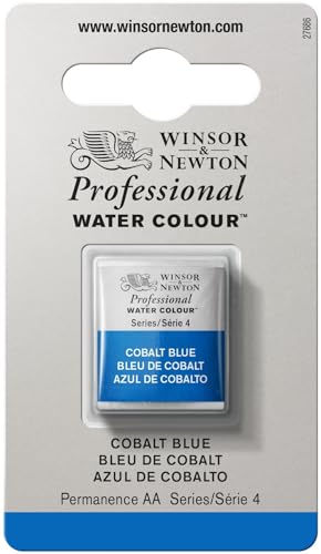 Winsor & Newton Professional Watercolor Half Pan - Cobalt Blue - Series 4
