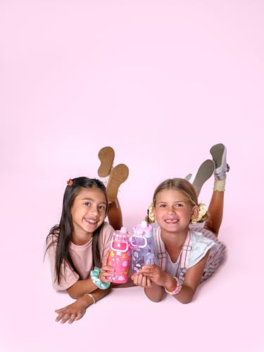 Ello Pop & Fill 16oz Kids Water Bottle - Royal Palace, Leak-Proof & BPA-Free