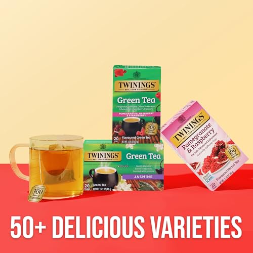 Twinings Green Tea with Pomegranate, Raspberry & Strawberry - 20 Bags