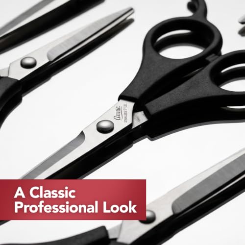 Annie Professional 5.5 Inch Stainless Steel Hair Cutting Shears & Barber Scissors