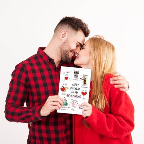 Romantic Happy Birthday Card for Boyfriend - Birthday1