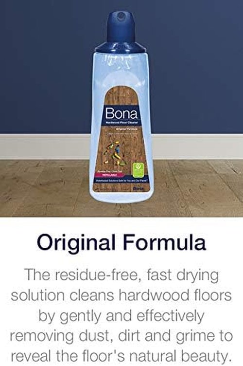 Bona Hardwood Floor Cleaner Cartridge - 6 Pack | 34 Oz for Effective Cleaning and Shine