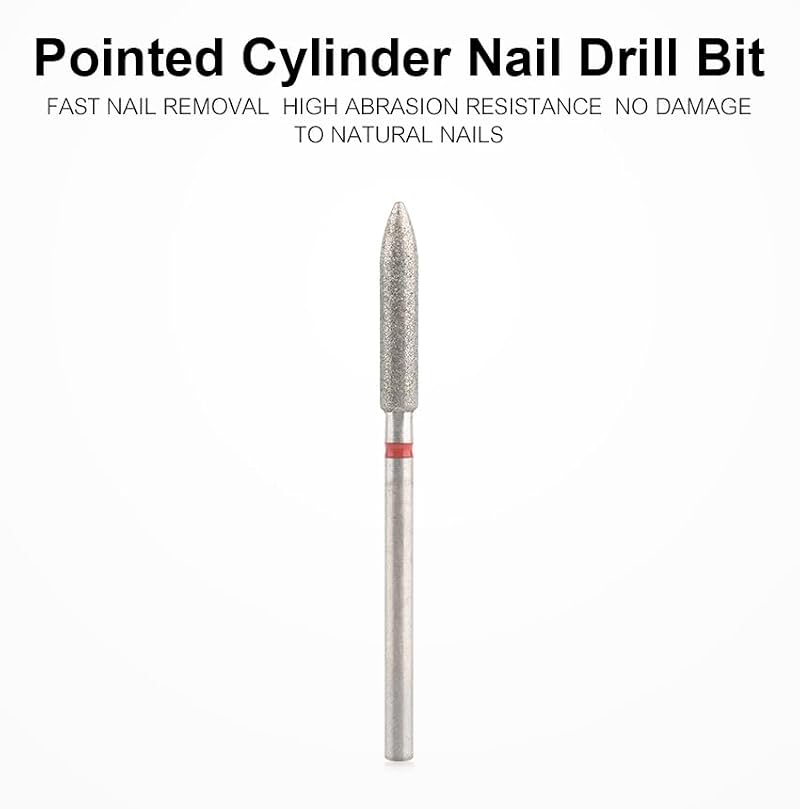 Rolabling Tungsten Steel Pointed Cylinder Nail Drill Bit 3.1x16mm