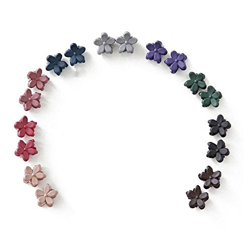 IFfree Mini Assorted Hair Claw Clips 30 Pcs - Kids Hair Accessories