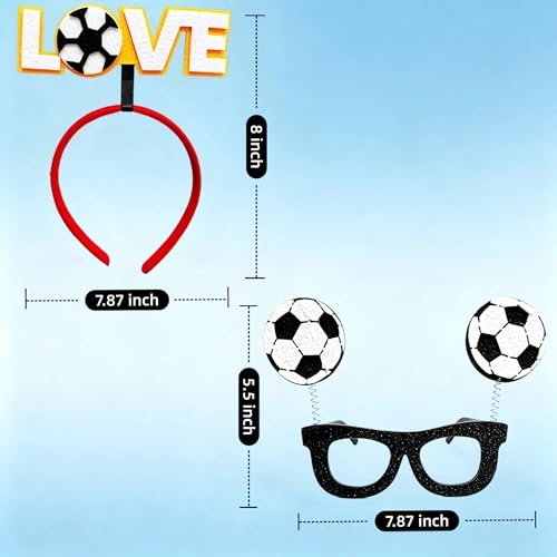 FIFA World Cup Fan Kit - Headband & Glitter Glasses Set