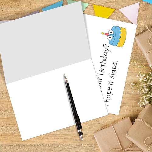 Zoytonky Fun Teen Birthday Card for Boys & Girls - Variation 07, 8x5.3in