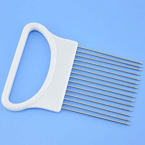 Stainless Steel Onion Cutter & Vegetable Slicer Tool