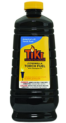 TIKI Citronella Torch Fuel – Easy Pour 64 oz for Outdoor Use