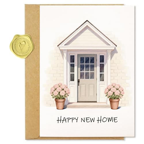 Funny New Home Greeting Card - Housewarming Congratulations Card (Home)