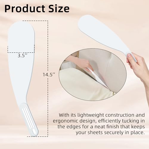 Calvana 14.5" Mattress Lifter Tool - 2-Pack for Easy Bed Making