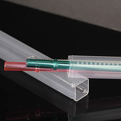 Reusable Collapsible Straw Carrying Case - 3 Pack for Travel