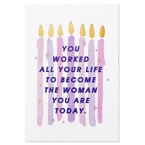 Empowering Birthday Card for Her - So Worth Celebrating