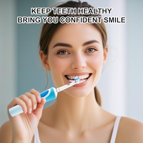 SetSail Replacement Toothbrush Heads for Oral B 4-Pack Soft Dupont Bristles