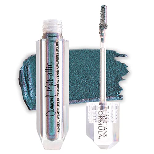 Physicians Formula Mineral Wear Diamond Metallic Liquid Eyeshadow - Beam of Blue