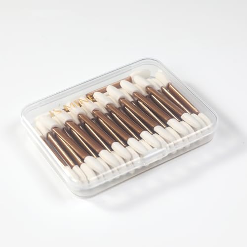 IS'MINE Disposable Eyeshadow Applicators 30pcs Double Sided Makeup Brushes