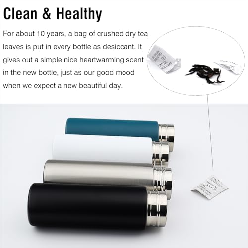 Mini Insulated Water Bottle 4.4 Fl. Oz - Stainless Steel Flask for Purse