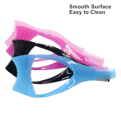 8-Piece 3-in-1 Mascara Shield Guard and Eyelash Applicator Tool