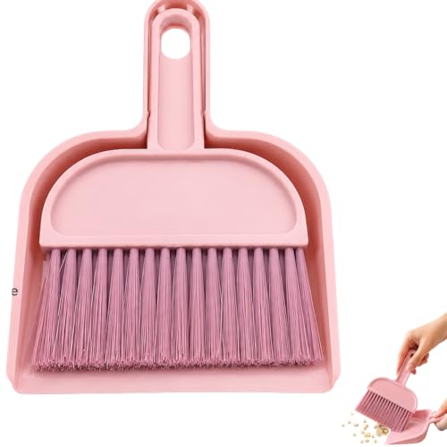 Kryoflare Mini Broom and Dustpan Set for Home, Car, and Travel