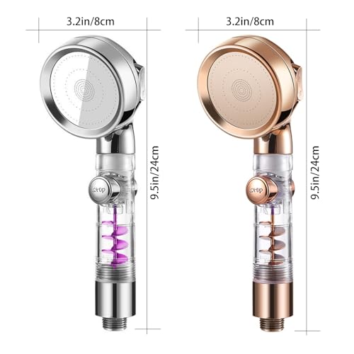 ANIS KEBBR Turbo Filter Shower Head Style 01 - High Pressure & Chlorine Removal