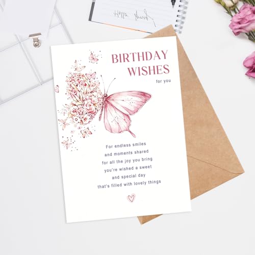 Birthday Card for Women - Thoughtful Greeting Card (DA-022)