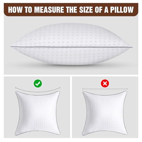 12x20 Decorative Pillow Inserts - 100% Cotton, Set of 1
