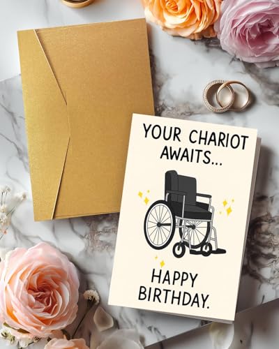 Funny Birthday Card for Husband - Unique 5x7 Gift Idea