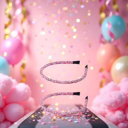 Donut Sprinkle Headbands 2 Pcs - Cute Candy Hair Accessories