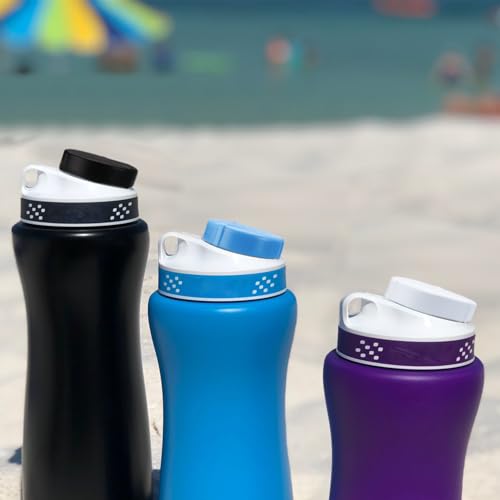 3 pcs Lid for Cirkul Water Bottle,Lid Compatible with Cirkul Bottle£¬Lid Applicable to for Cirkul Bottle of (Black/White/Blue)