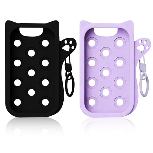 Silicone Case for Touchland Hand Sanitizer Cat Keychain 2-Pack