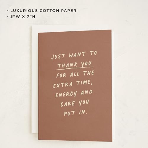 Minted Thank You Card | Luxurious 5x7 with Envelope