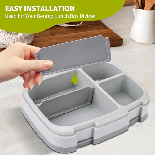 Axlksia 3-Pack Bento Lunch Box Dividers Compatible with Bentgo Fresh & More