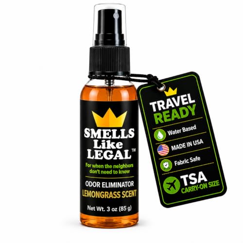 Lemongrass Odor Neutralizer & Fabric Spray - Travel Size 3 oz