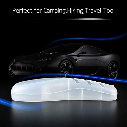 Transparent Portable Travel Razor Case Plastic Shaver Protector Holder