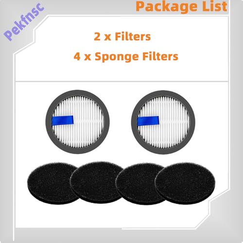 Vacuum Filter Replacement for Afoddon A200Pro, ORFELD B08, NEOUARE S12