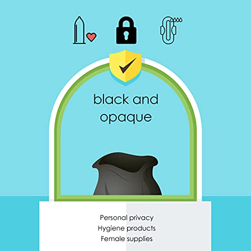 Teivio Black Trash Bags 8 Gallon, 70 Count - Medium Garbage Bags for Kitchen & Home, Star Seal Bottom
