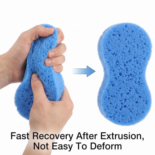 Large Car Wash Sponges Set – Soft Foam Scrubber Kit for Vehicle Cleaning