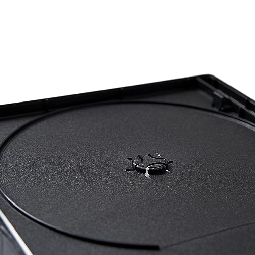 Progo 6-Disc DVD Case - 14mm Standard Size Storage Holder (5 Pack)