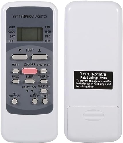 Midea Air Conditioner Universal Remote Control with Timer