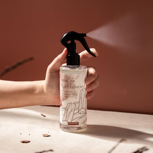 ROMIIE ZOI Sandalwood Room Air Freshener Spray - Eco-Friendly, Long-Lasting, 8.5 FL OZ