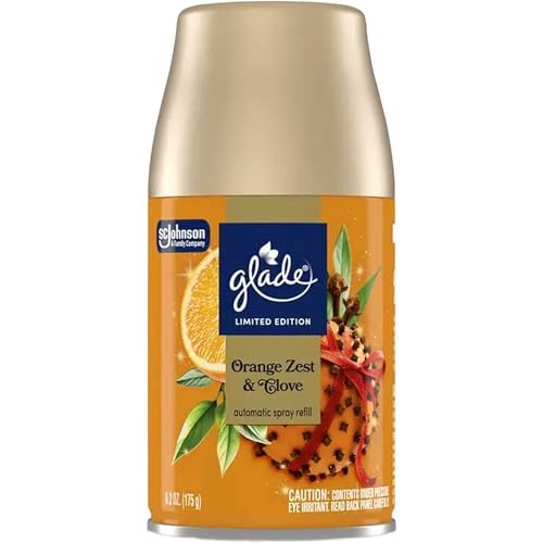 Glade Automatic Spray Refill - Orange Zest & Clove, 6.2 oz