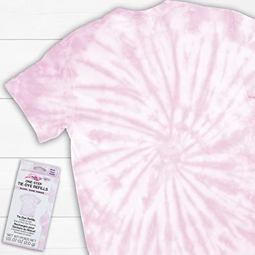 TULIP Blush Tulip One-Step Tie-Dye Kit with 3 Fabric Dye Refill Packs