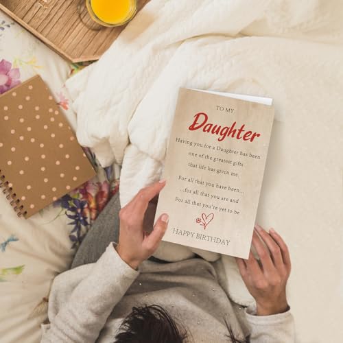 Daughter Birthday Card - Unique Gift for Adult Daughters