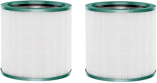 Fette Filter - 2 Pack of Air Purifier True Premium Grade Filters Compatible with Dyson Tower Purifier Pure Cool Link TP00, TP01, TP02, TP03, BP01, AM11 Models. Compare to Part # 968126-03