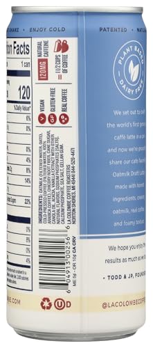 La Colombe Oatmilk Vanilla Coffee Draft Latte - 9 Fl Oz