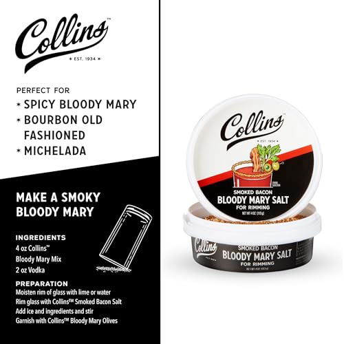 Smoked Bacon Bloody Mary Salt Rimmer - 4oz Cocktail Enhancer