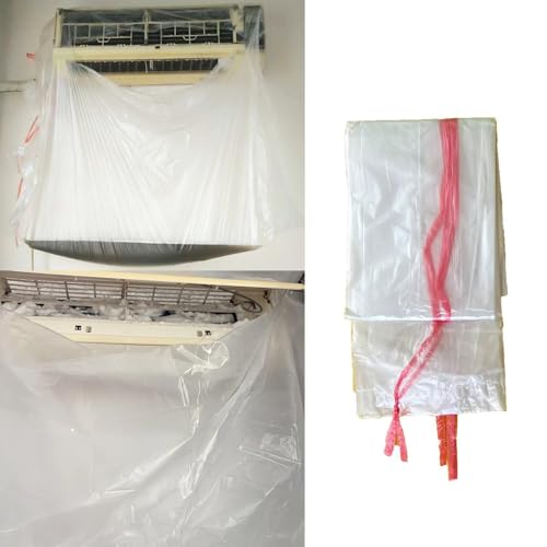 Disposable Air Conditioner Cleaning Bags - 2 Pack Waterproof Cover